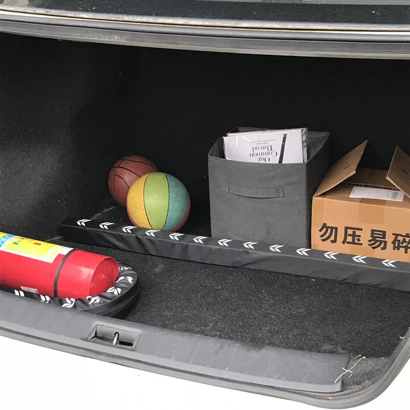 Organizador de maletero de coche Flexible, regalo único, organización de almacenamiento de coche, artículo protector de seguridad, accesorios para coche, sedán SUV