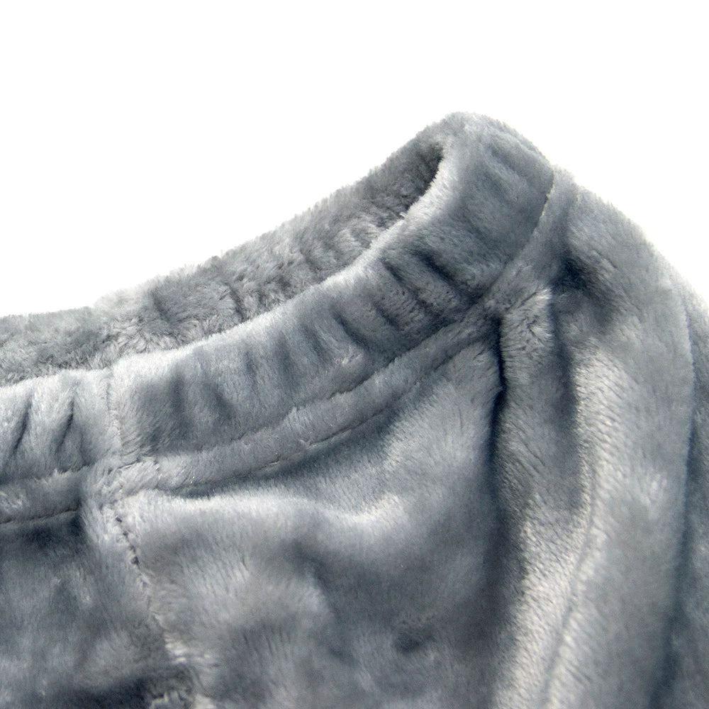 Ropa de invierno para niños, conjunto de pijamas de conejo de dibujos animados de otoño para niñas y niños, conjuntos de 2 uds de forro polar de franela gruesa, ropa de dormir cálida para niños