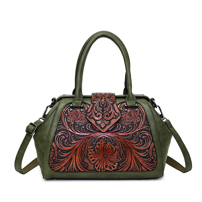 Bolso Retro de alta calidad, bolso de hombro para mujer, bolso de diseñador lujoso, bolsillo de oficina en relieve 3D, Bolsos de marca Lujo, nuevo paquete de regalo