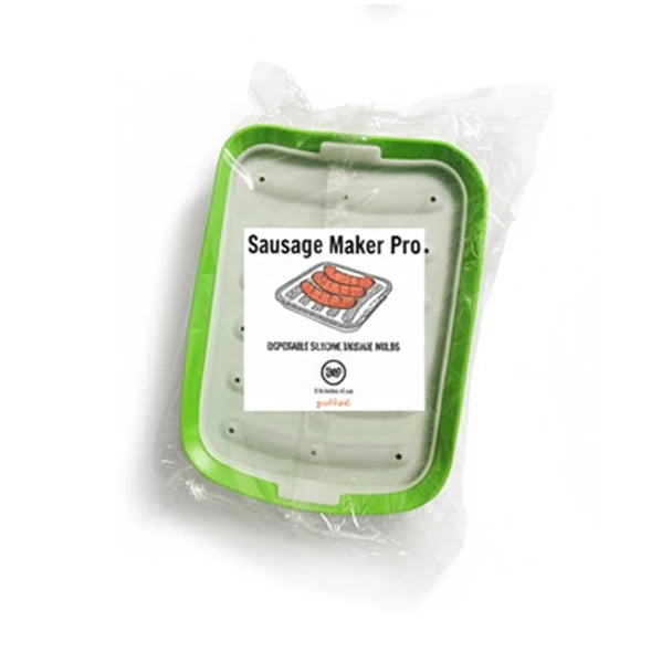 Molde de Silicona de Grado Alimenticio para Salchichas, Reutilizable, Antiadherente, Bandeja para Hacer Salchichas con Orificios, Herramienta de Cocina Apta para Salchichas Caseras