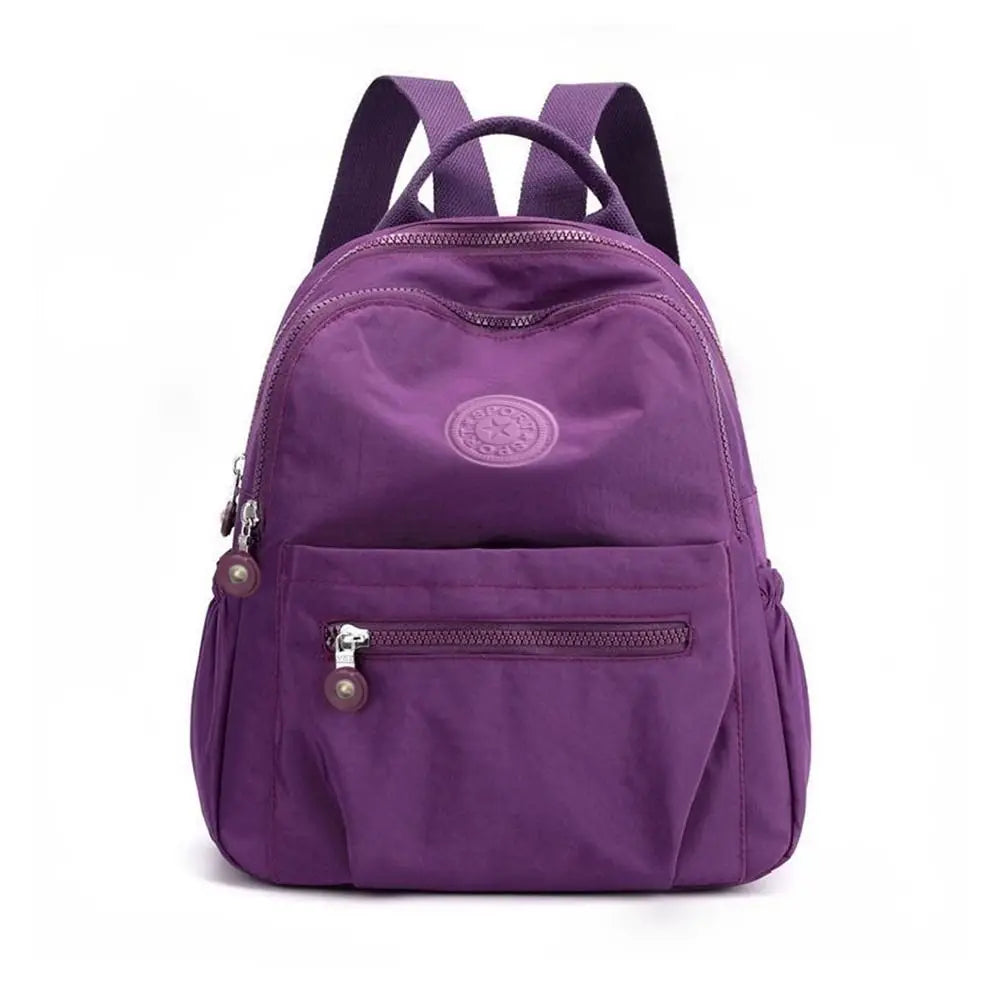Bolso de hombro informal de gran capacidad para estudiantes, Mini mochila ligera impermeable, resistente al desgaste, mochila pequeña de viaje