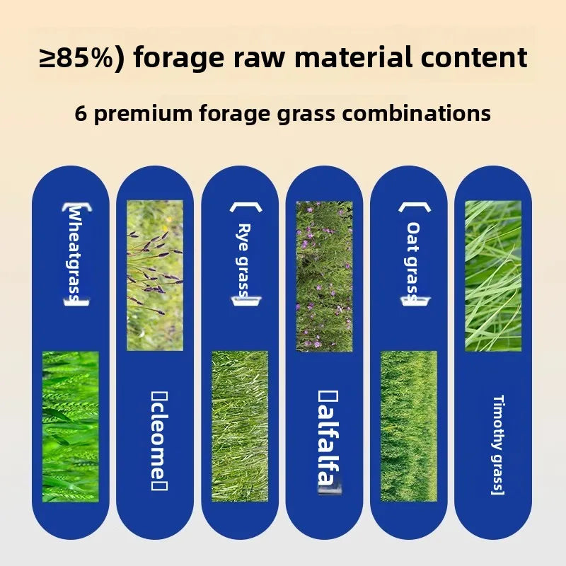 Yee Rabbit Snack-palitos de hierba postbióticos, heno de Timothy, golosinas de alta fibra para conejillos de indias y mascotas herbívoras pequeñas