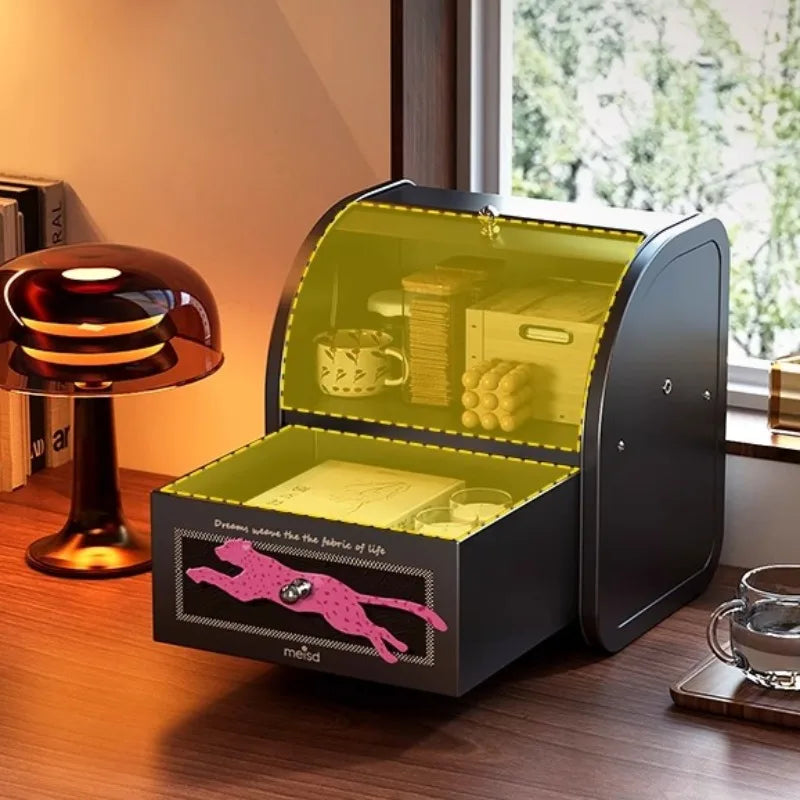 Caja organizadora de escritorio, almacenamiento de cosméticos, cajón de entrada, joyería, lápiz labial, organizador de aperitivos, solución de almacenamiento para el hogar y la cocina