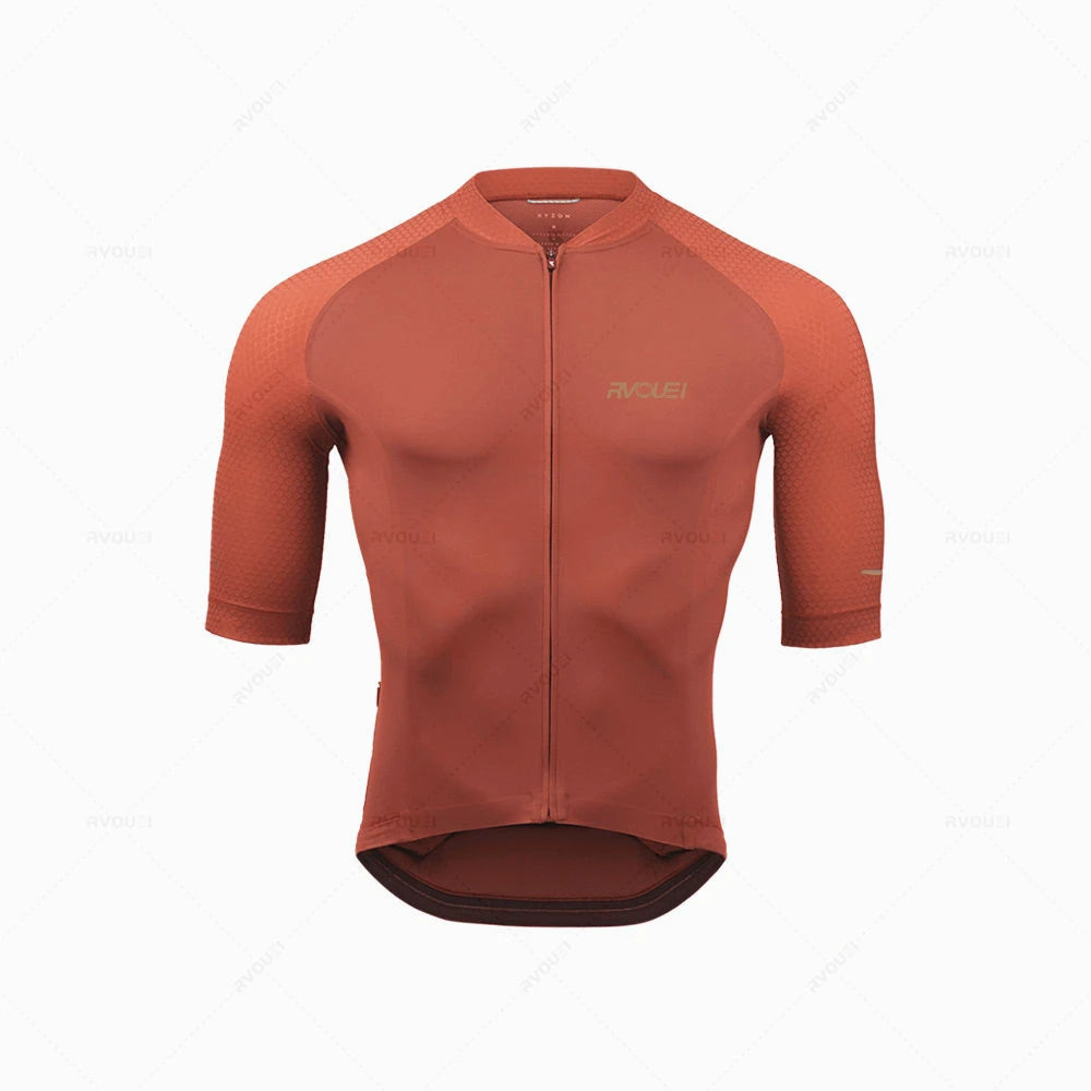 2025 Rvouei Pro Team Ropa de bicicleta hombres nueva Ropa de bicicleta de carretera Ropa de carreras transpirable Ciclismo Jersey conjunto Ropa Ciclismo Maillot