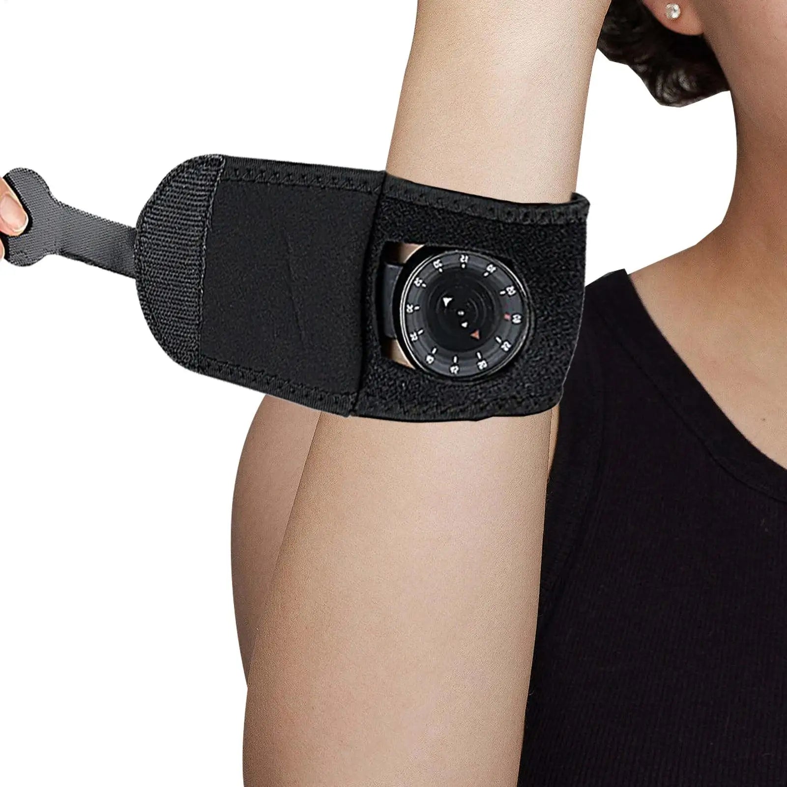 Deportes compresión Fitness bádminton Anti esguince bobinado protección de muñeca transpirable correa ajustable palma de la mano