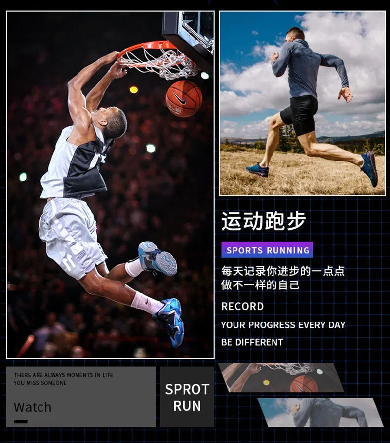 Relógio electrónico masculino adolescente, estudiante do ensino médio, tendência da moda, tecnologia preta, brilho esportivo