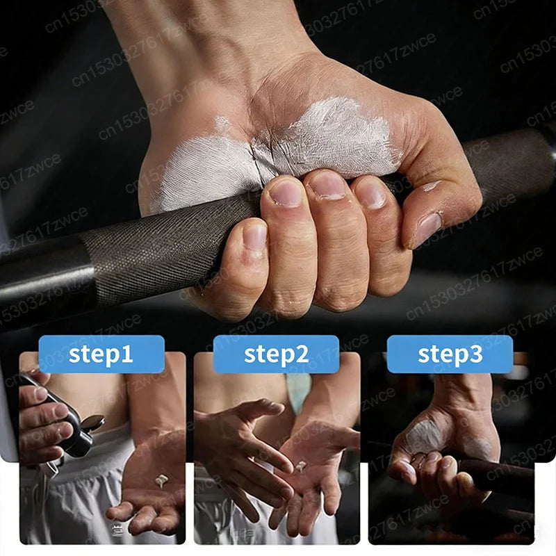 Tiza deportiva antideslizante de magnesio líquido para fitness, levantamiento de pesas, escalada en roca, levantamiento de pesas de baile de tubo de acero