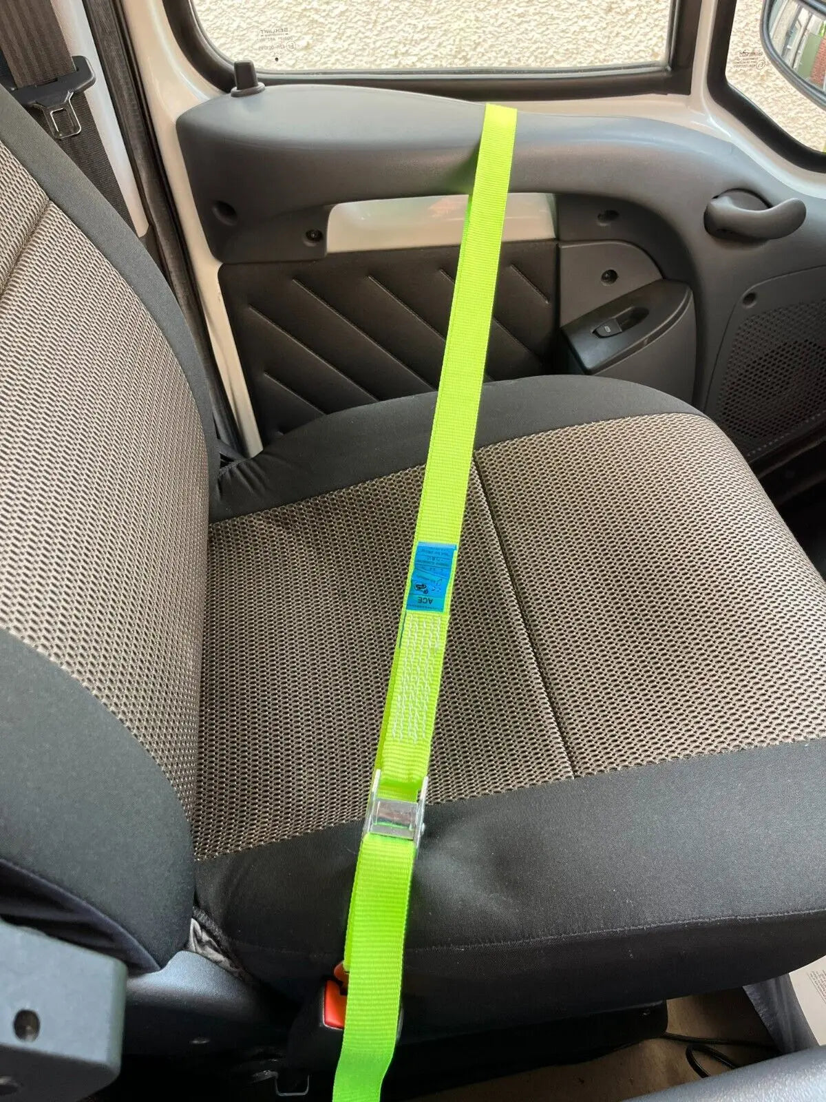 1 Juego de correa de asiento de autocaravana Cab Lok para Fiat Ducato Peugeot Boxer Citroen Relay accesorios de asiento Interior de coche