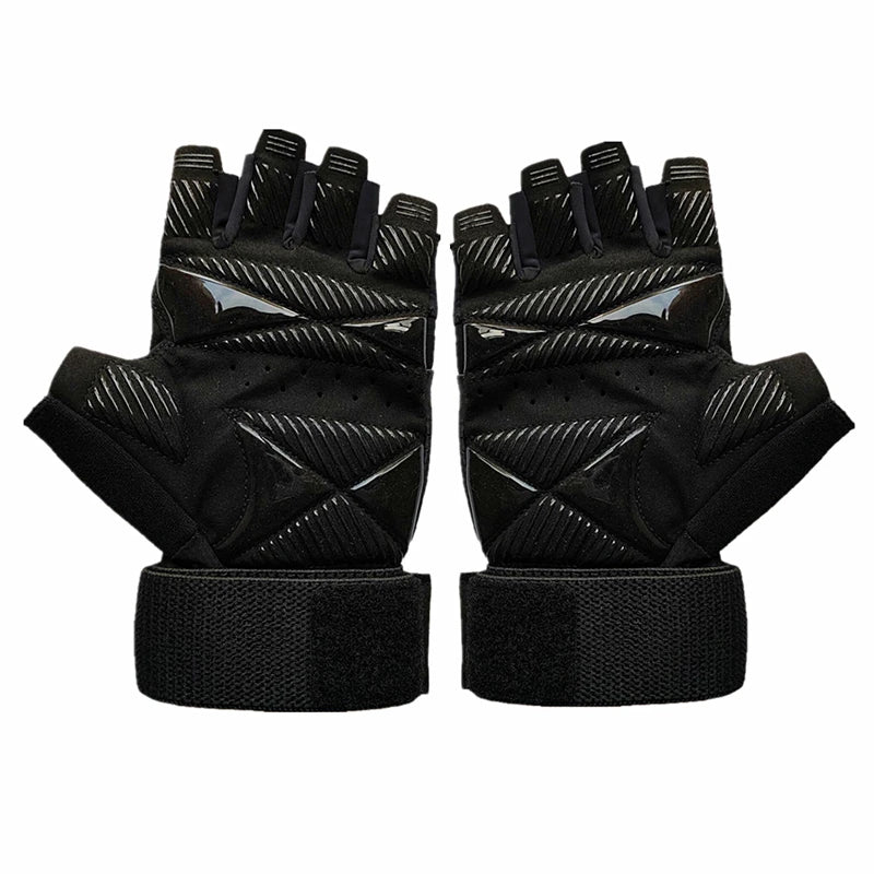 Guantes de Fitness levantamiento de pesas mancuernas culturismo Crossfit Pull Ups entrenamiento guantes de gimnasio para hombre