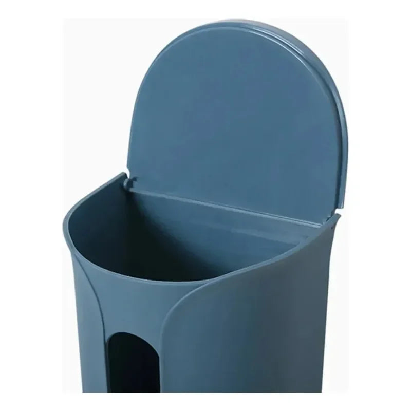 Organizador montado en la pared, armario extraíble autoadhesivo, contenedores para ahorrar espacio, dispensador de bolsas de plástico para basura, caja de almacenamiento de oficina