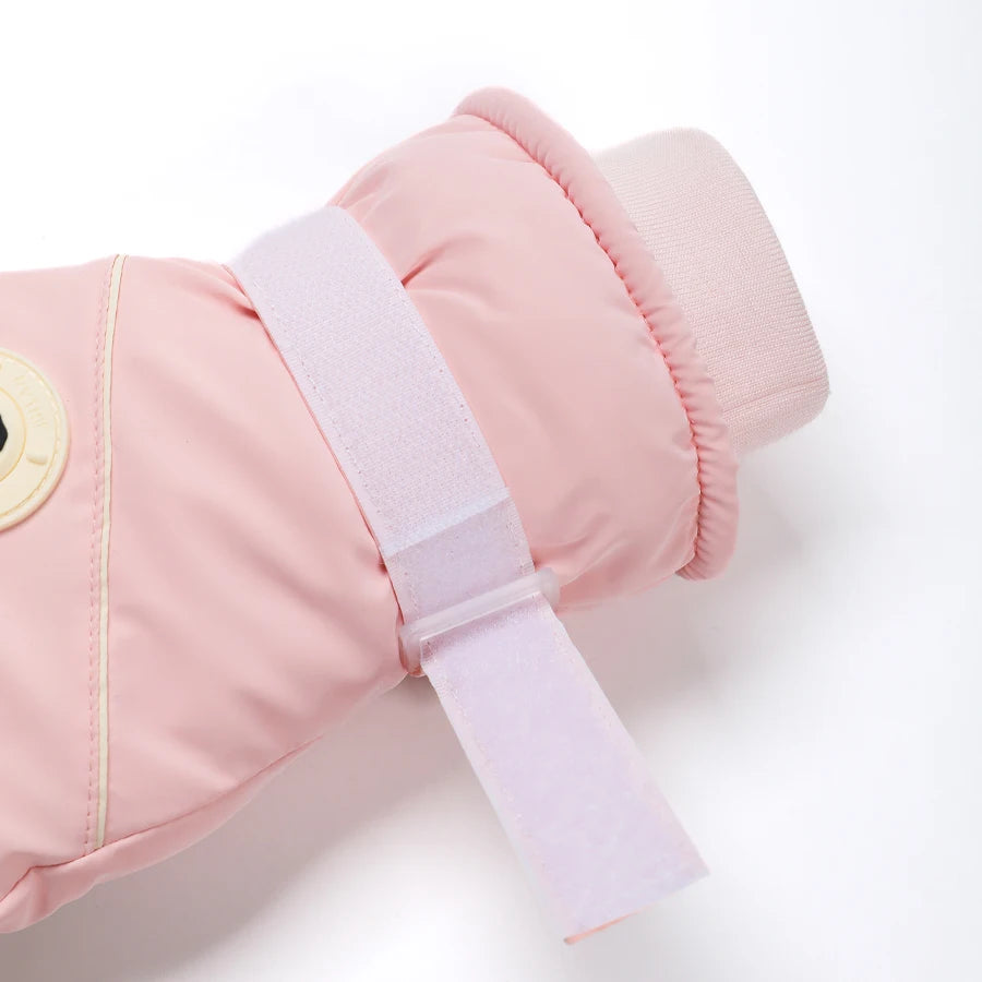 Guantes de esquí para invierno, cálidos y resistentes al frío, gruesos, antideslizantes, impermeables, Montañismo al aire libre, ciclismo, pantalla táctil,