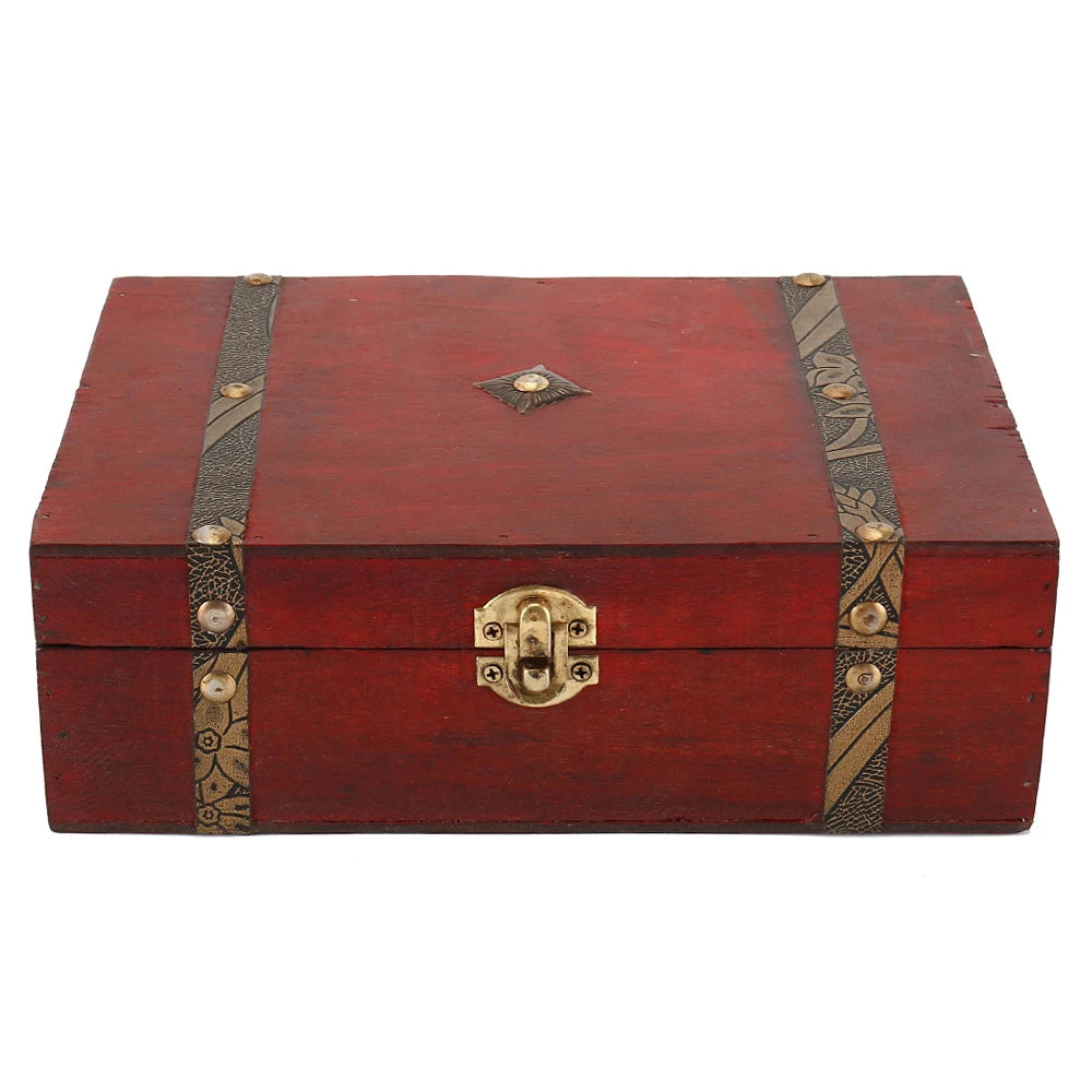 Caja de almacenamiento de madera lisa con tapa, Cajas de Regalo artesanales con bisagras cuadradas multifunción para decoración de contenedores de almacenamiento de suministros para el hogar