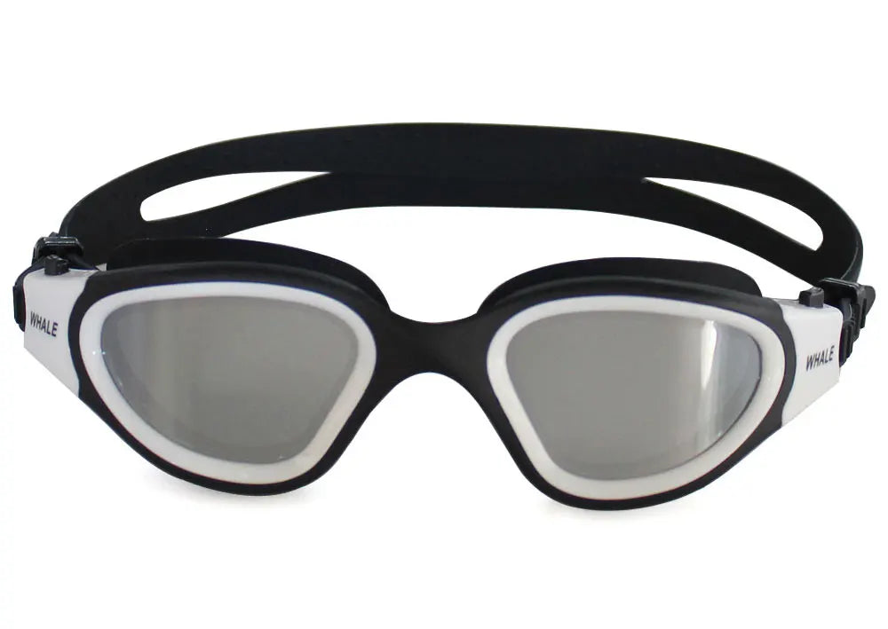 Gafas de natación profesionales antivaho para adultos, lentes de protección UV para hombres y mujeres, gafas de natación de silicona ajustables impermeables en la piscina