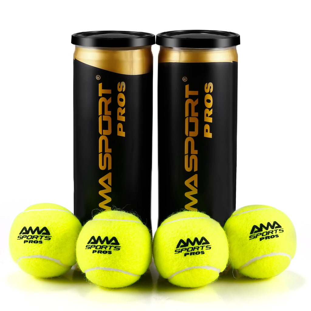 Padel Court Balls - Pelotas de padel duraderas de grado de torneo para jugadores profesionales y aficionados - Pelotas de padel de rebote óptimo