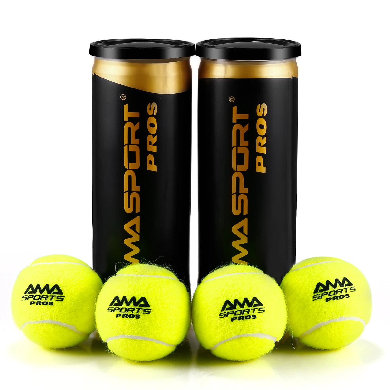 Padel Court Balls - Pelotas de padel duraderas de grado de torneo para jugadores profesionales y aficionados - Pelotas de padel de rebote óptimo