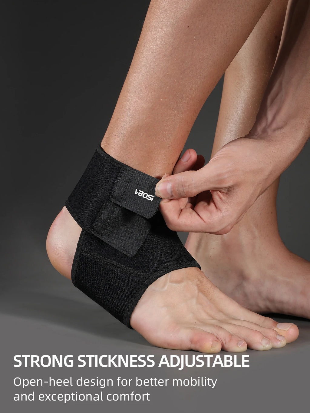 Tobillera de neopreno ajustable de 1 pieza para correr baloncesto