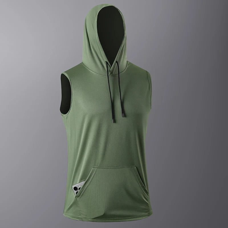 [Tamaño de EE. UU.] Camiseta de gimnasio de secado rápido ropa de calle deportiva Sudadera con capucha de moda camiseta negra 2025 verano camisetas de manga corta