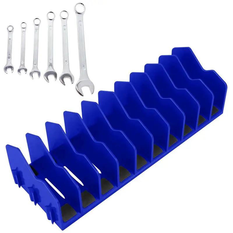 Práctico estante organizador de alicates que mantiene hasta diez alicates, cajón, caja de herramientas, alicates resistentes, organizador de herramientas, estante de almacenamiento que ahorra espacio