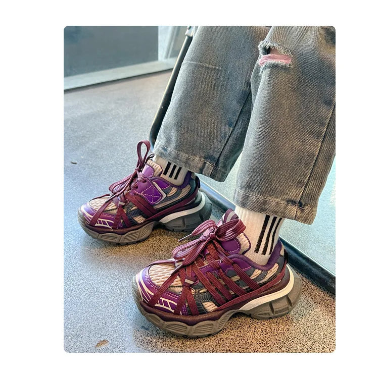 Zapatillas Deportivas para Niños, Modelo Chunky 2026, Nuevas Zapatillas de Baloncesto para Niñas, Modernas y Versátiles, Zapatillas Deportivas Casuales para Niños para la Escuela, Transpirables