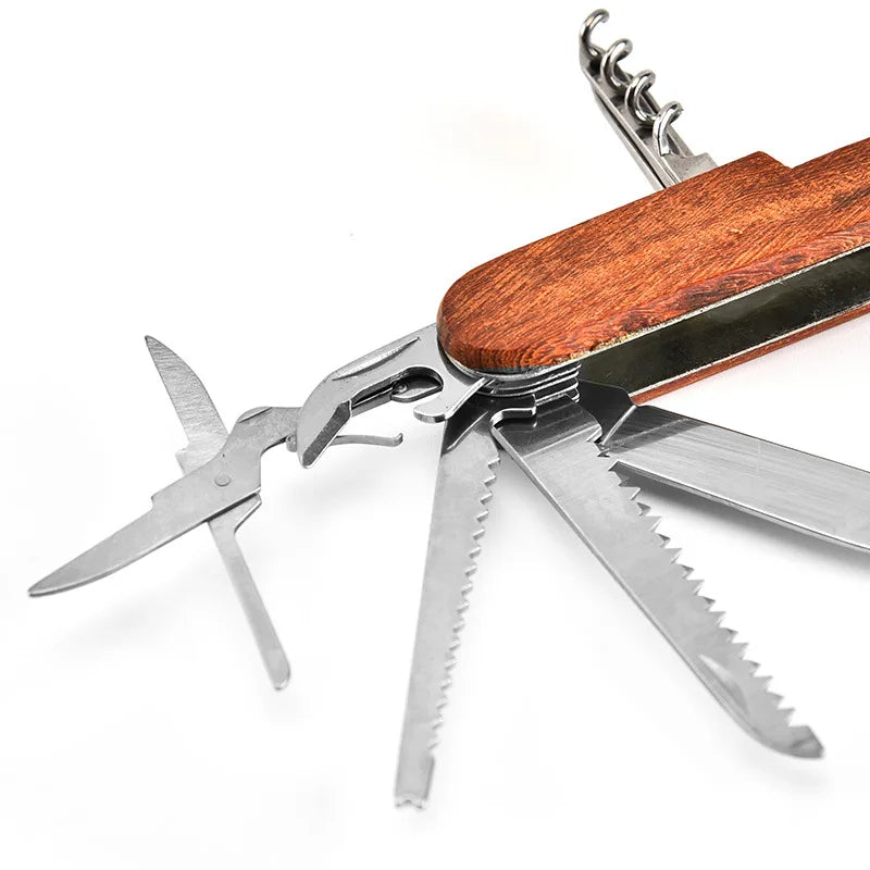 10 Uds. Cuchillo de bolsillo, cuchillos multiherramienta, regalos del Día del Padre para hombres, regalo de padrino de boda, regalo de aniversario