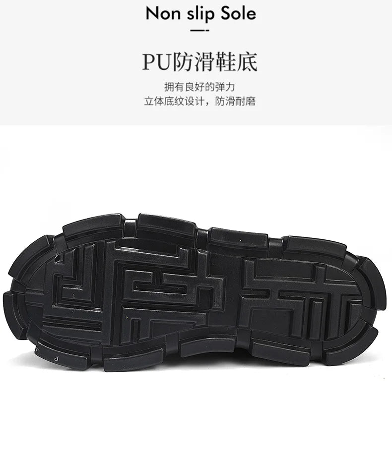 Zapatos informales para hombre, zapatos para caminar de estilo callejero, zapatillas de deporte con suela gruesa, zapatillas de baloncesto para correr, zapatillas vulcanizadas 2023 para hombre