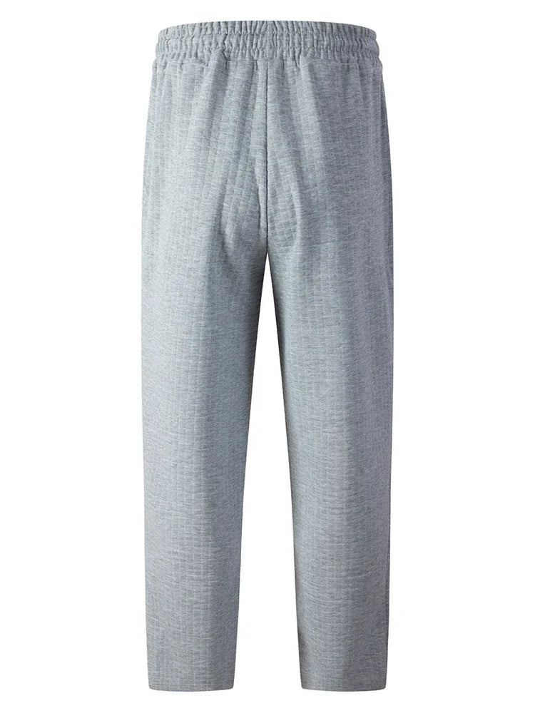 Conjunto de polo y pantalones a cuadros para hombre, chándal de 2 piezas para deportes de golf, ropa informal, traje deportivo de ocio para hombre