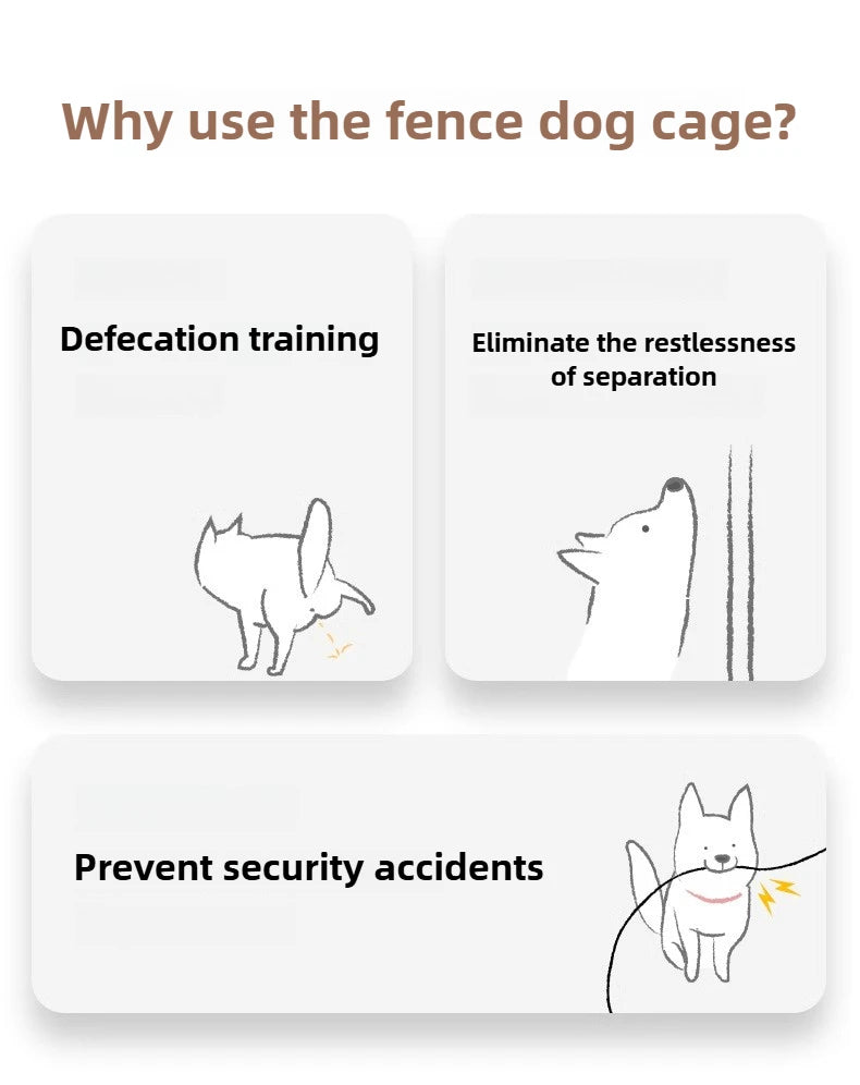 Valla para mascotas, jaula para perros domésticos para interiores, valla para perros pequeños, valla de protección de seguridad especial para interiores, producto de partición portátil para mascotas