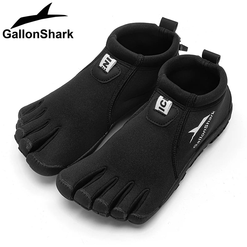 Zapatos de Neopreno de Cinco Dedos, Zapatillas de Agua Descalzas para Buceo, Voleibol de Playa y Caminatas en Arrecifes Costeros