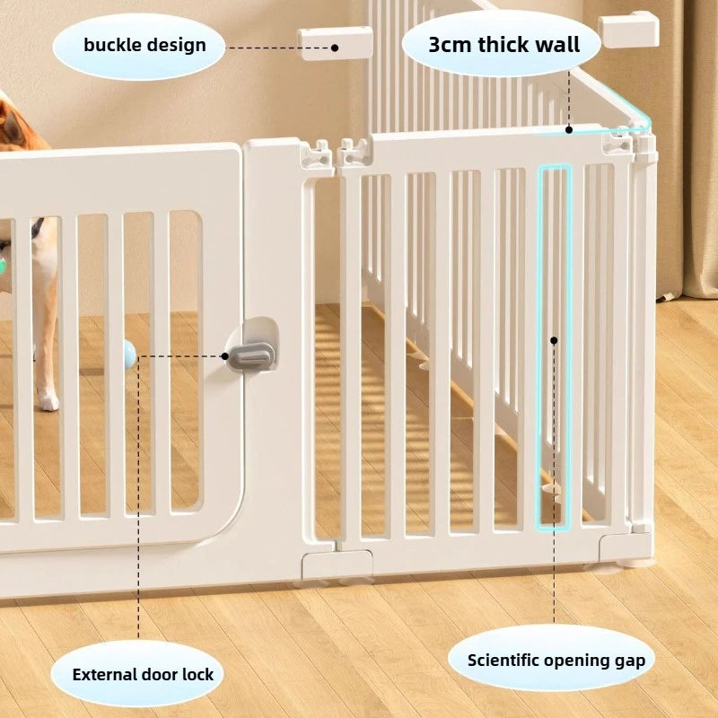 Valla para mascotas, jaula para perros domésticos para interiores, valla para perros pequeños, valla de protección de seguridad especial para interiores, producto de partición portátil para mascotas