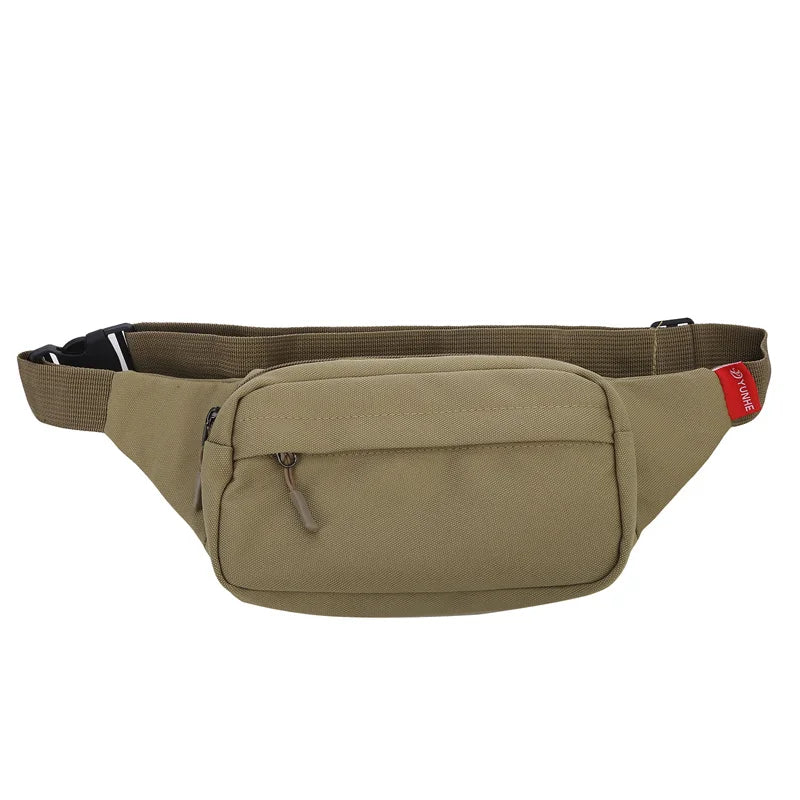 Riñonera para hombre y mujer, bolso informal grande con cinturón para teléfono, bandolera de hombro, bolso de pecho, bolso de plátano a la cadera