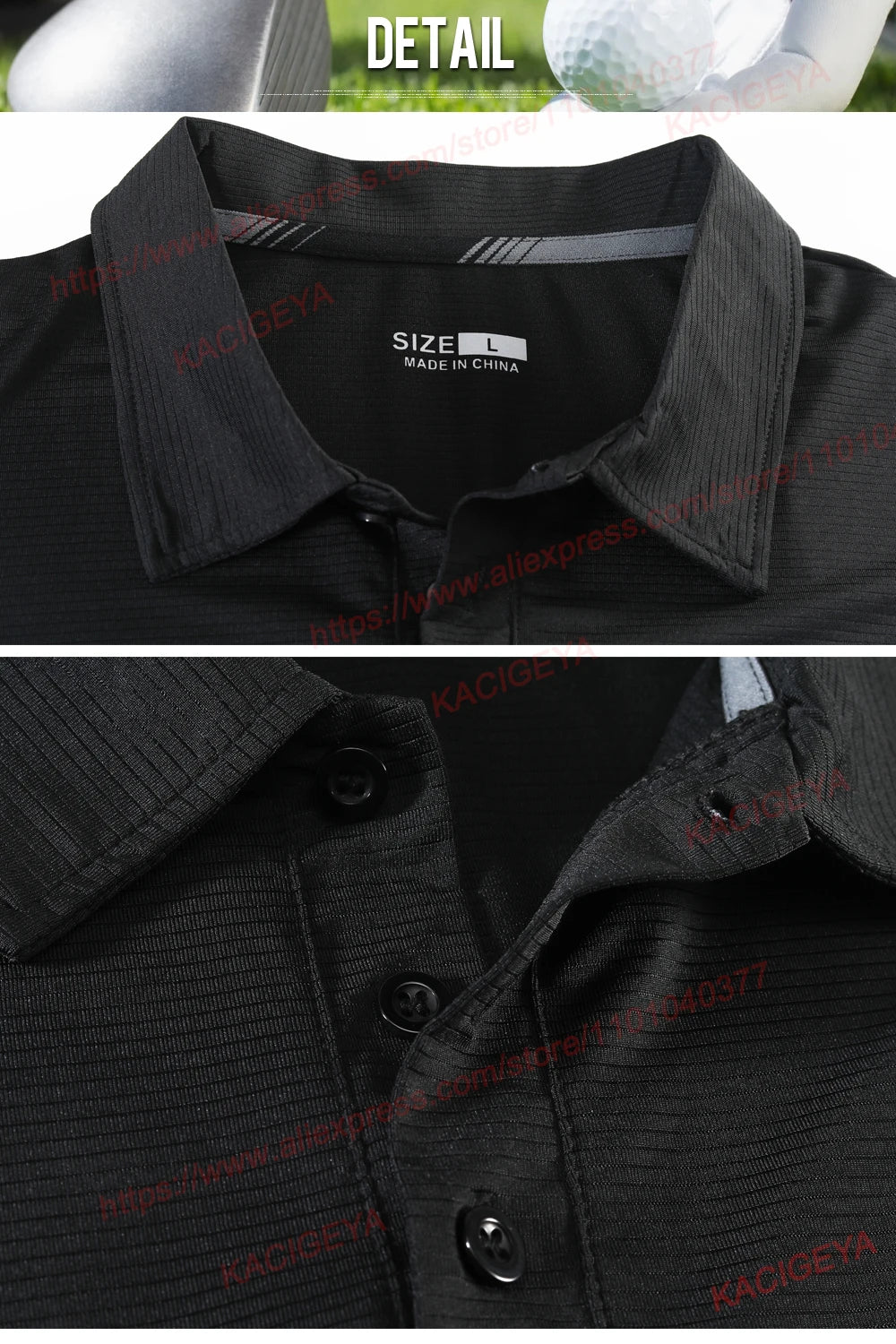 Golf solapa deporte manga corta entrenamiento al aire libre reflectante correr transpirable camiseta sólida calidad tenis gimnasio moda Jerseys