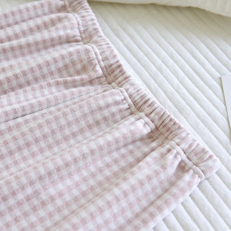 Pijamas de pareja para calentar y mantener el calor, pantalones de manga larga para otoño e invierno, ropa de dormir holgada para mujer, ropa de dormir para hombre