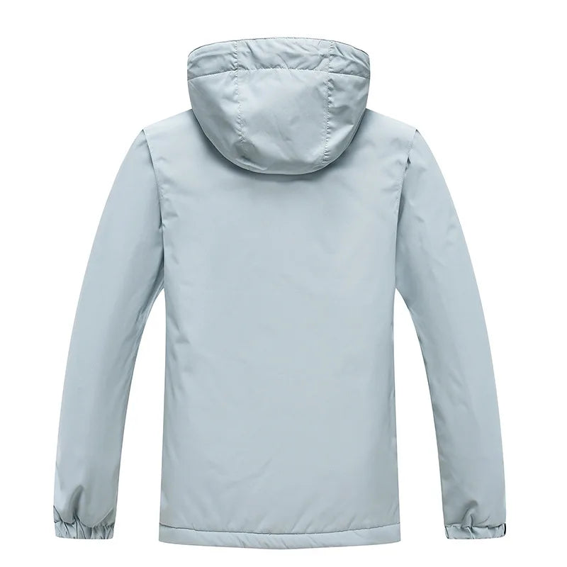 Traje de esquí para hombre y mujer, chaqueta de esquí impermeable a prueba de viento y pantalones con correa, traje cálido de invierno para pareja, novedad de 2023