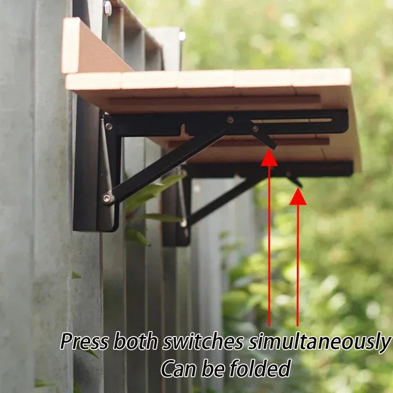 Escritorio plegable portátil, mesas de balcón, barandilla colgante multifuncional, muebles de diseño para el hogar pequeños, modernos y sencillos, impermeables