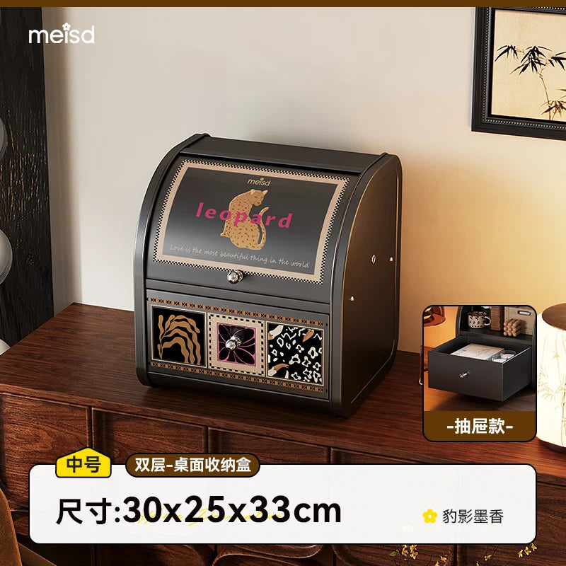 Caja organizadora de escritorio, almacenamiento de cosméticos, cajón de entrada, joyería, lápiz labial, organizador de aperitivos, solución de almacenamiento para el hogar y la cocina