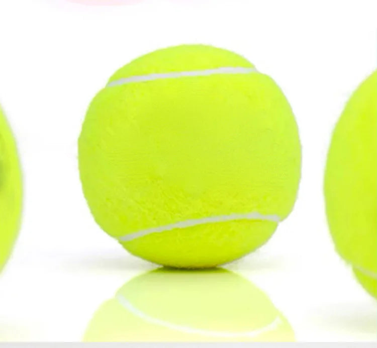 Paquete de 3 pelotas de tenis de críquet, pelotas de padel de alta elasticidad con 45% lana, estilo jaula duradera para entrenamiento y entretenimiento