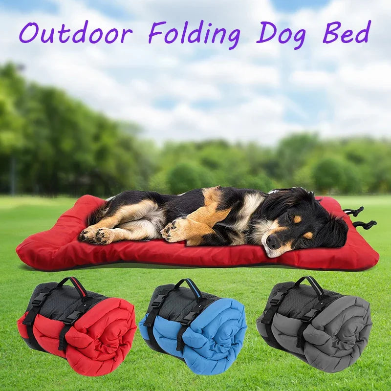 Manta plegable impermeable para cama de perro, estera de Picnic para perros, asiento de coche para perros pequeños, medianos y grandes, almohadilla portátil para acampar y viajar para mascotas