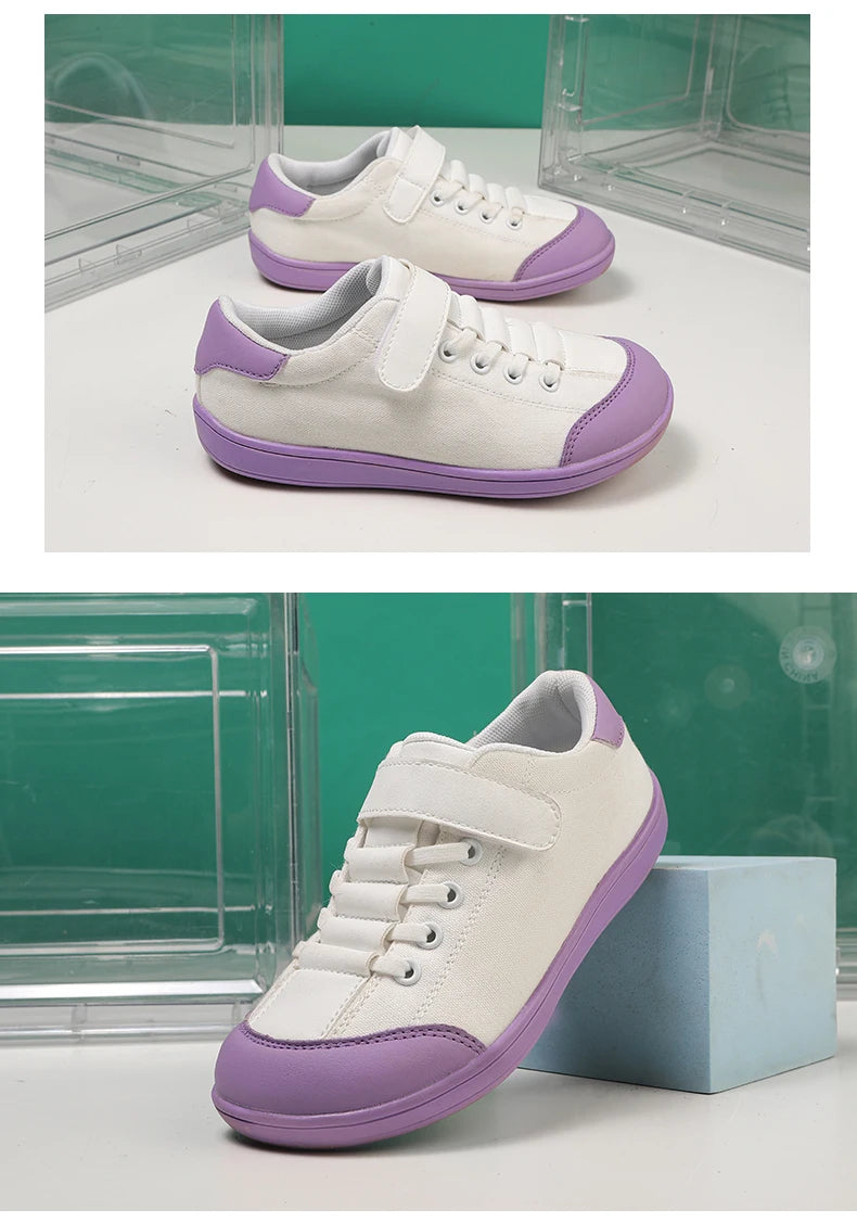 Nuevos zapatos anchos descalzos para niños |   Zapatillas minimalistas para niños/niñas |   Suela saludable de caída cero |   Natural para crecer