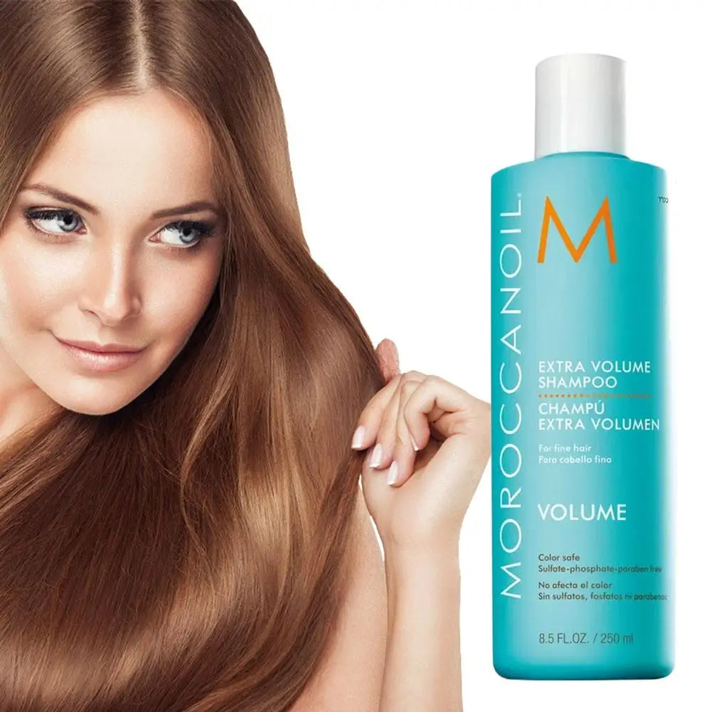 Champú hidratante voluminoso de 250ML, acondicionador para el cuidado del cabello suave, repara suavemente limpia profundamente el cuero cabelludo nutritivo