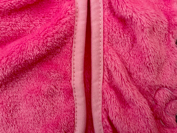 Nuevo Pijama de otoño e invierno para niños, Pijama Infantil de Minnie, Pijama cálido para niñas, pijamas de franela, ropa de dormir de animales para niñas, bata