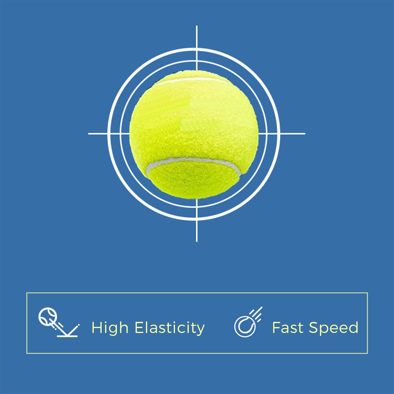 3/6 Uds. De tenis de entrenamiento avanzado, Padel duradero, muy elástico, muy adecuado para principiantes, tenis de goma