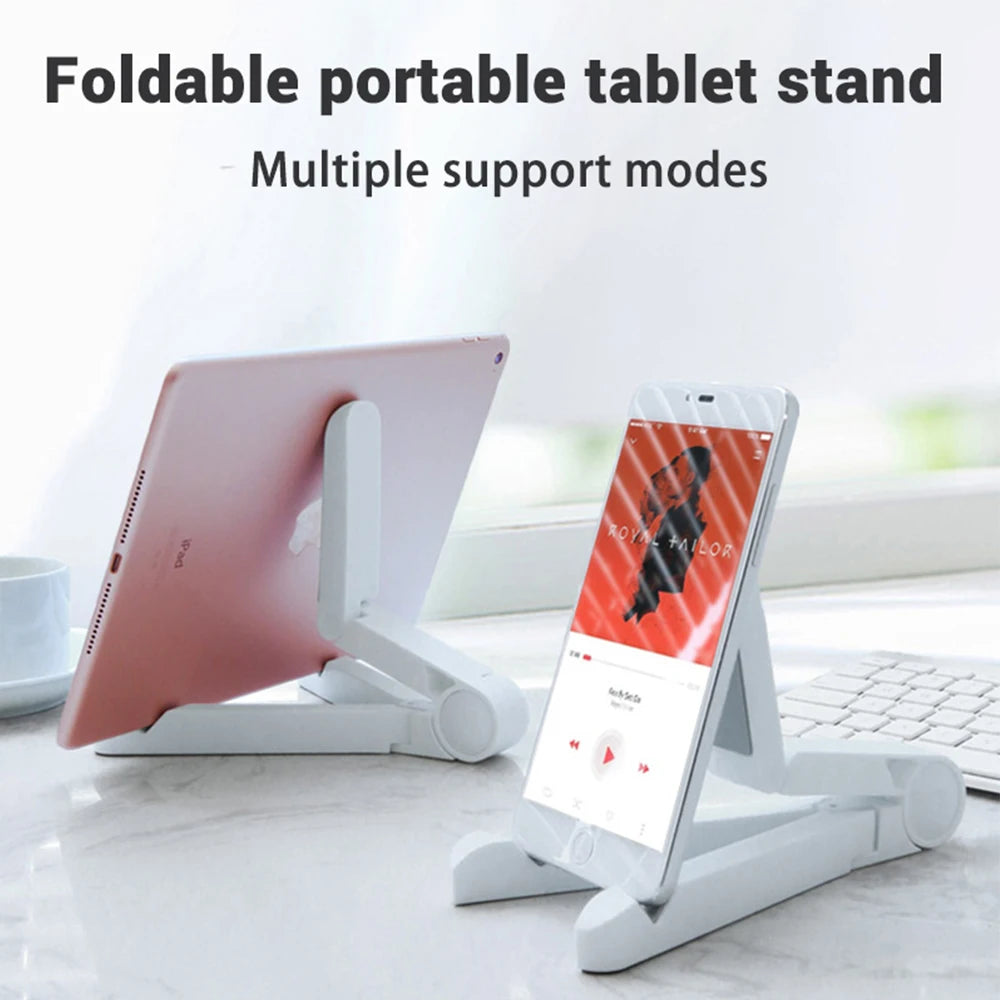Soporte Universal para tableta, plegable, de escritorio, Simple, fácil de llevar, soporte fijo para tableta para teléfono móvil, iPhone, iPad, Xiaomi