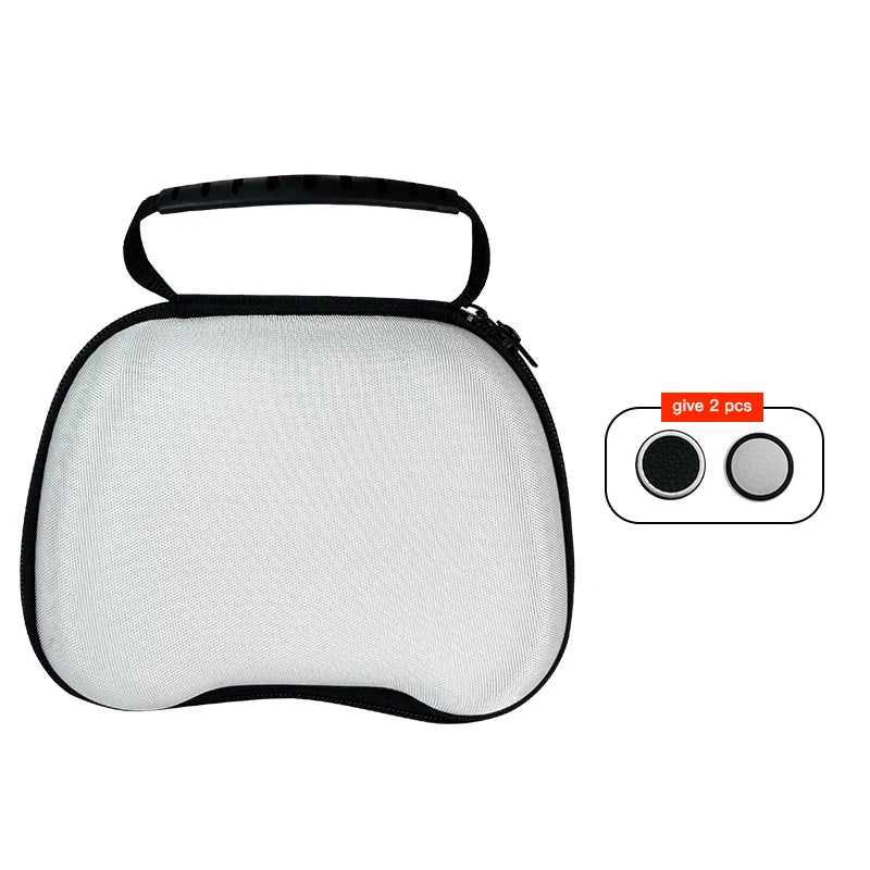 Adecuado para tableros de juegos PS5/XBOX series X/S/SWITCH, controlador de viaje que lleva caja de protección dura, enviar dos tapas basculantes