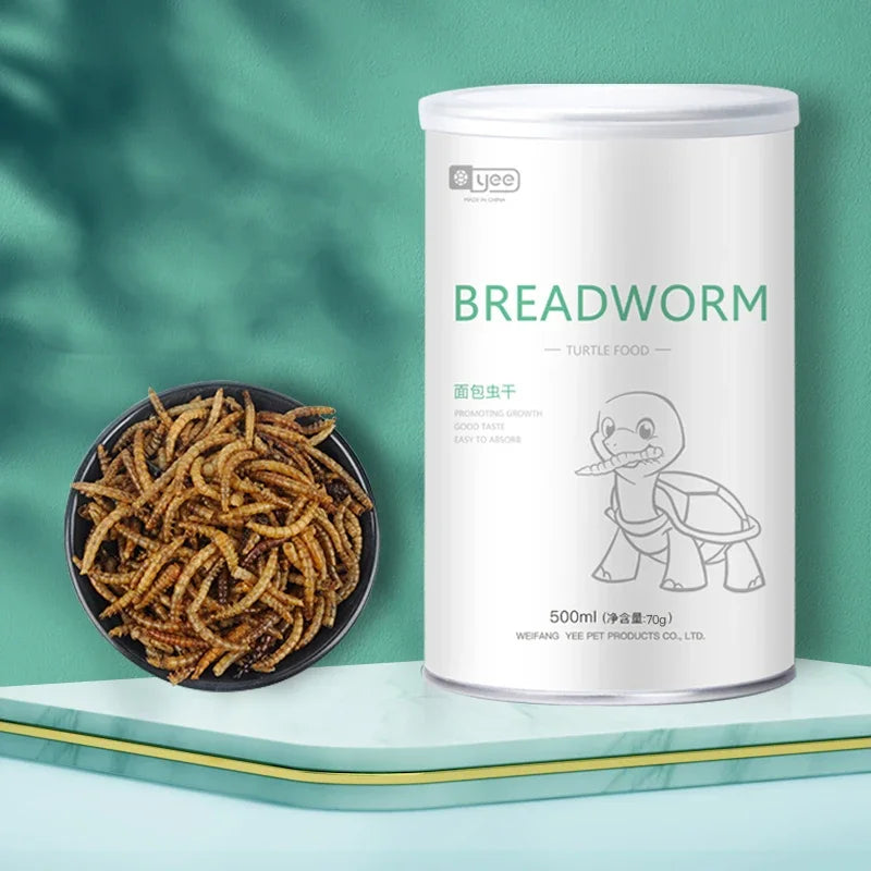 Yee-alimento para reptiles, Tortuga, hámster, peces secos, camarones, gusanos, pan, gusano, acuario, Comida para peces
