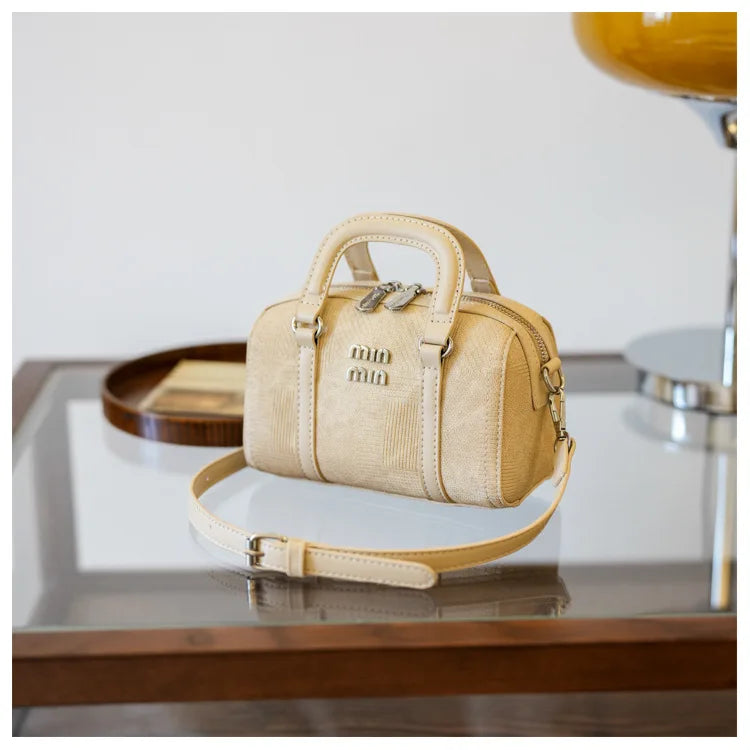 Nuevo bolso vaquero Boston a la moda para mujer, bandolera de un solo hombro, bolso con asa, bolsos de hombro