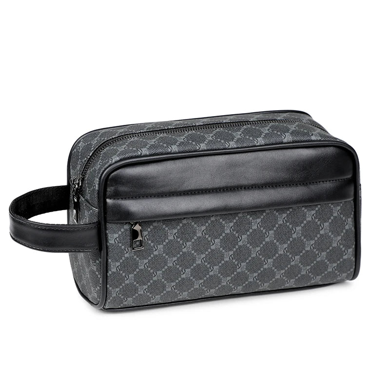 Bolso de diseñador para hombre, bolso de mano de cuero de alta calidad, bolso de marca a la moda, bolsos de mano clásicos de negocios, bolso para teléfono, bolso para hombre