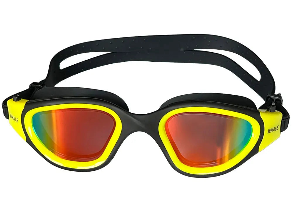 Gafas de natación profesionales antivaho para adultos, lentes de protección UV para hombres y mujeres, gafas de natación de silicona ajustables impermeables en la piscina