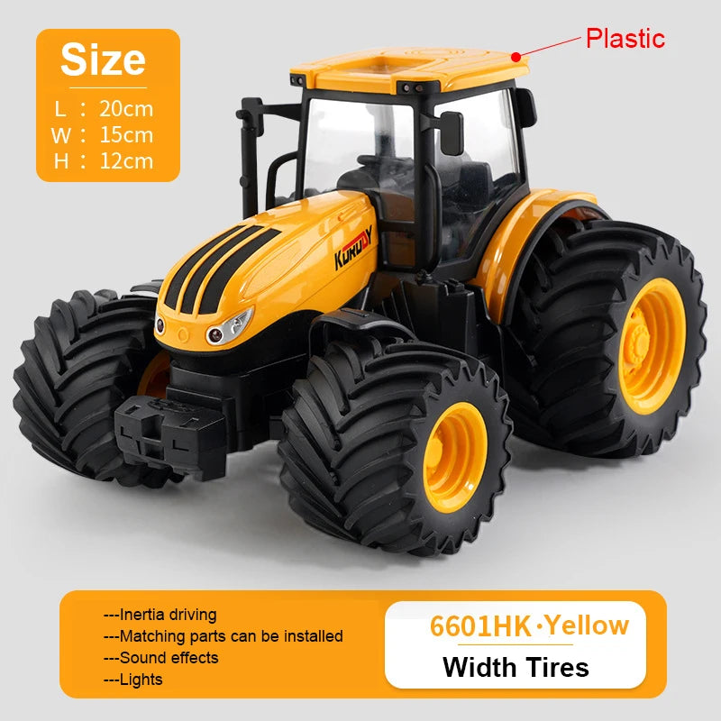 Juguetes para niños Modelos de coches Tractor Múltiples accesorios para elegir