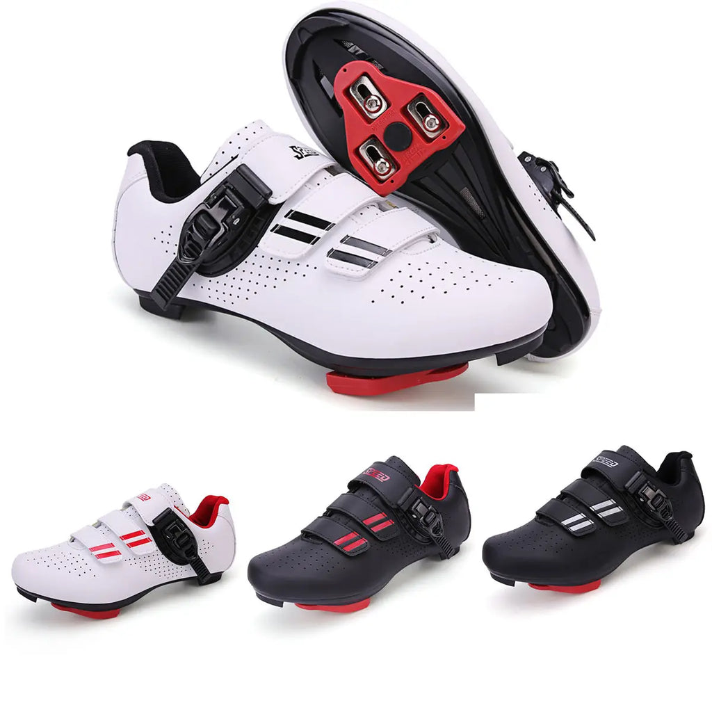 Zapatos de ciclismo para hombre con tacos Look Delta: zapatos giratorios compatibles con peloton con zapatos de bicicleta de carretera con clip Spd para hombres y mujeres