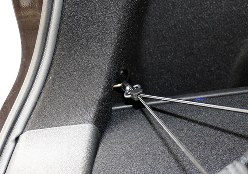 Red de carga para maletero de coche, 4 ganchos, para Mitsubishi ASX Outlander Pajero, Volkswagen VW Touareg Tiguan Golf 6 7 PASSAT B6 B7 B8 CC